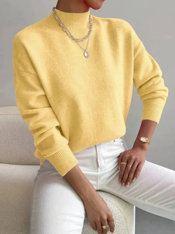 Harper | Weicher Mock-Neck Pullover