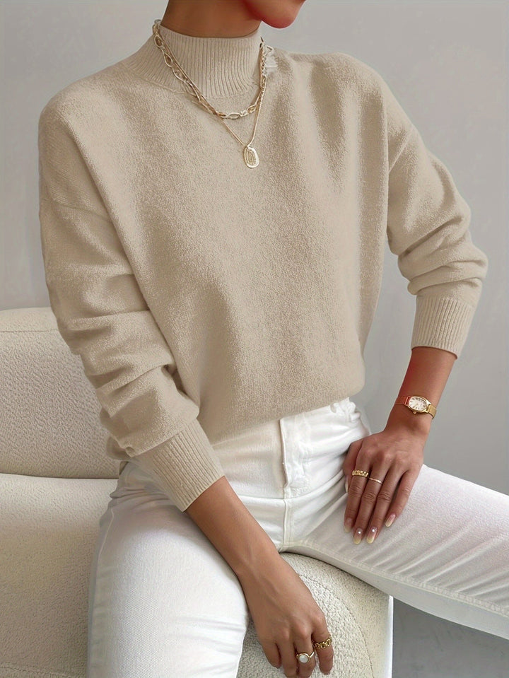 Harper | Weicher Mock-Neck Pullover