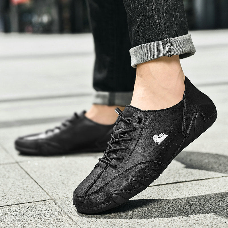 Alex | Ultraflex Barfuß - Lederschuhe (Unisex)
