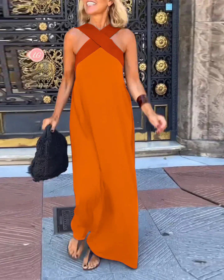 Delphine | Kleid mit überkreuztem Schnitt