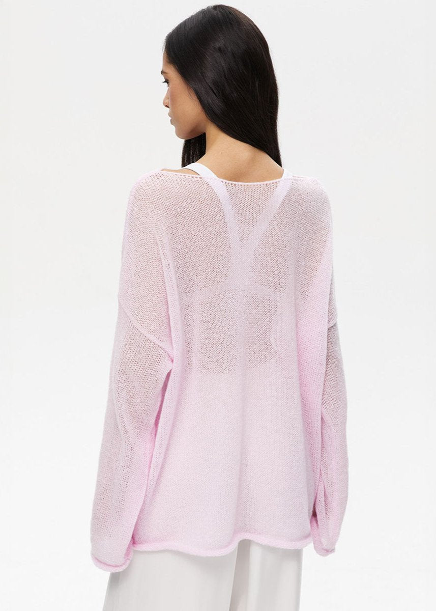Elise | Luftiger Boot-Ausschnitt Pullover