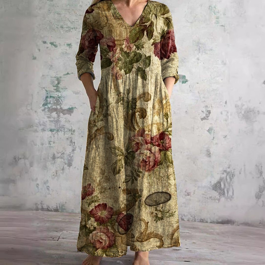 Rose™ – Blumenprint-Kleid für elegante Leichtigkeit