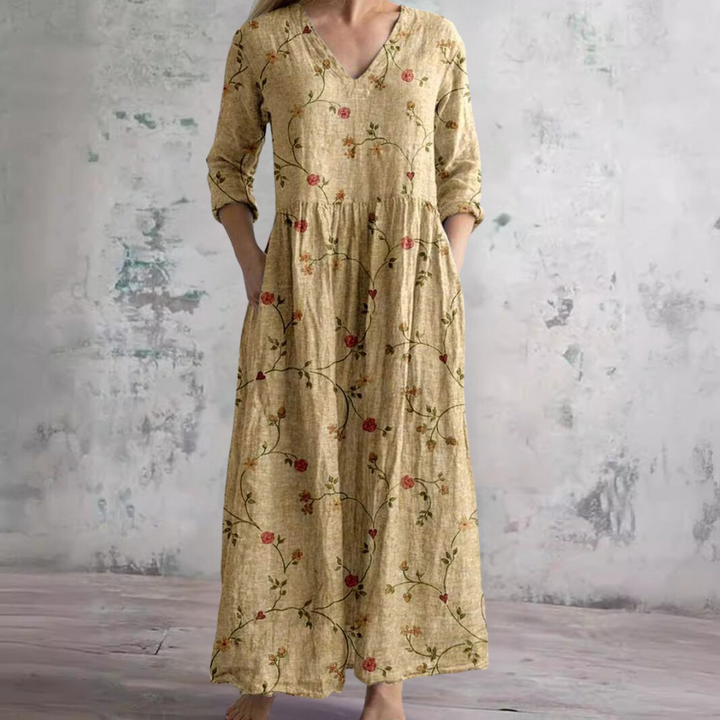 Rose™ – Blumenprint-Kleid für elegante Leichtigkeit