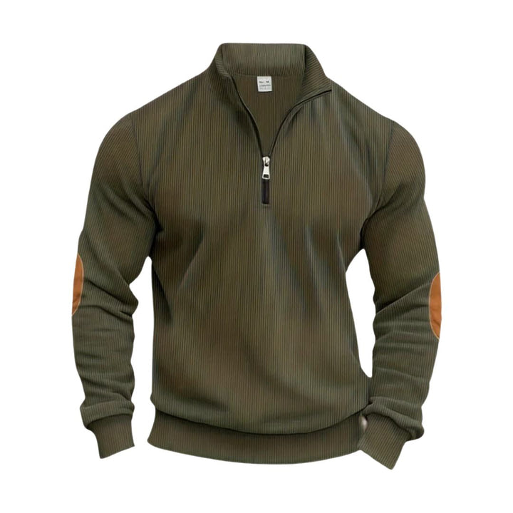 Rutger | Der Halbzip-Pullover mit Retro-Note