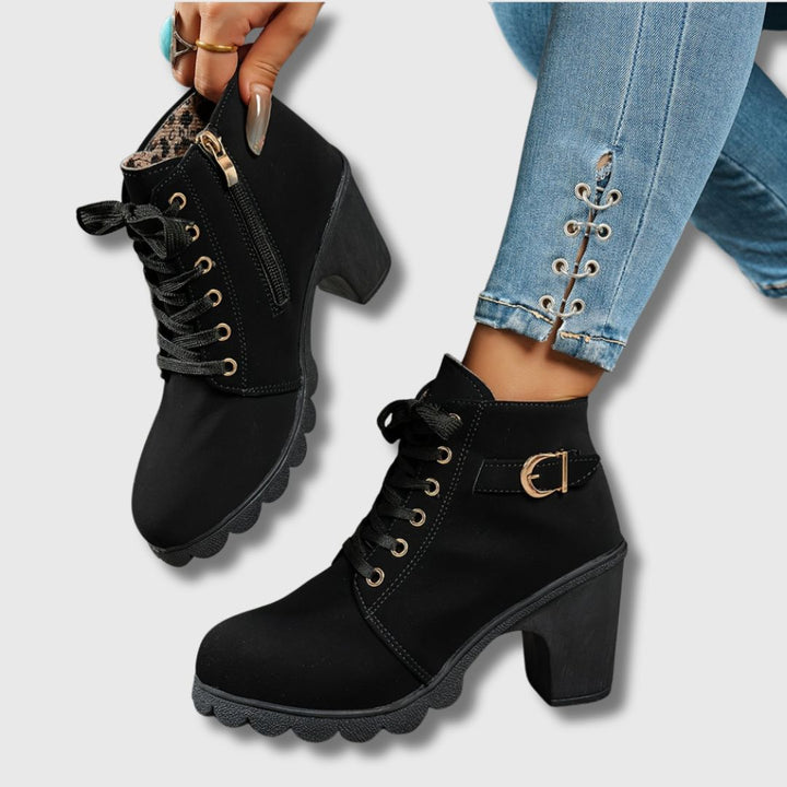 Melina – Casual Stiefeletten mit Absatz