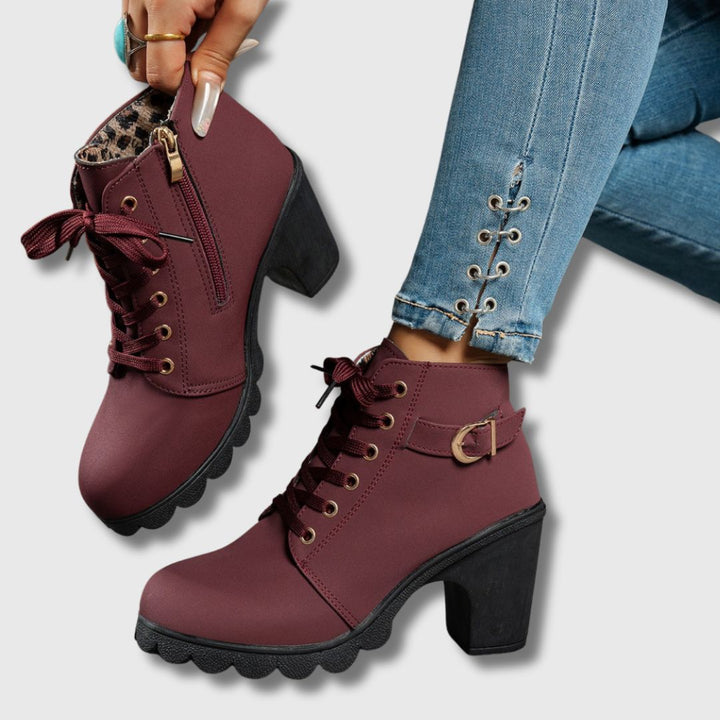 Melina – Casual Stiefeletten mit Absatz