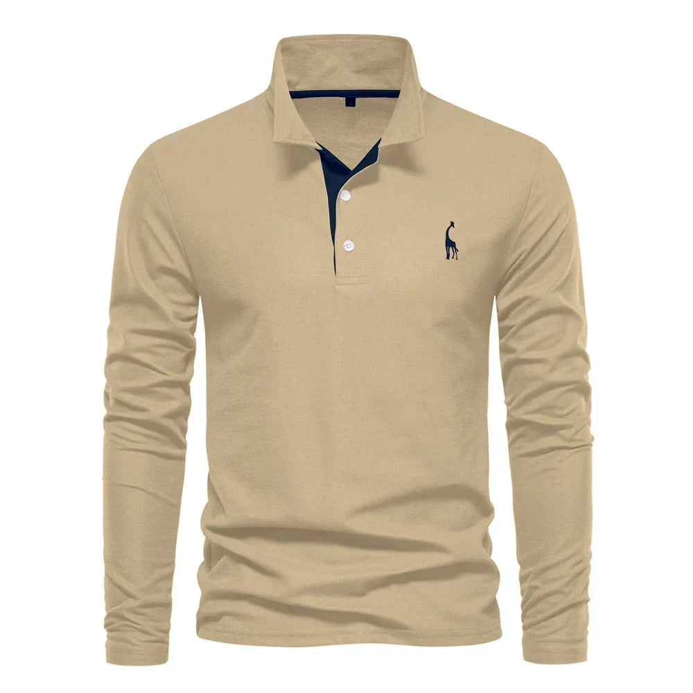 Kaspar | Das Langarm-Poloshirt für den Alltag