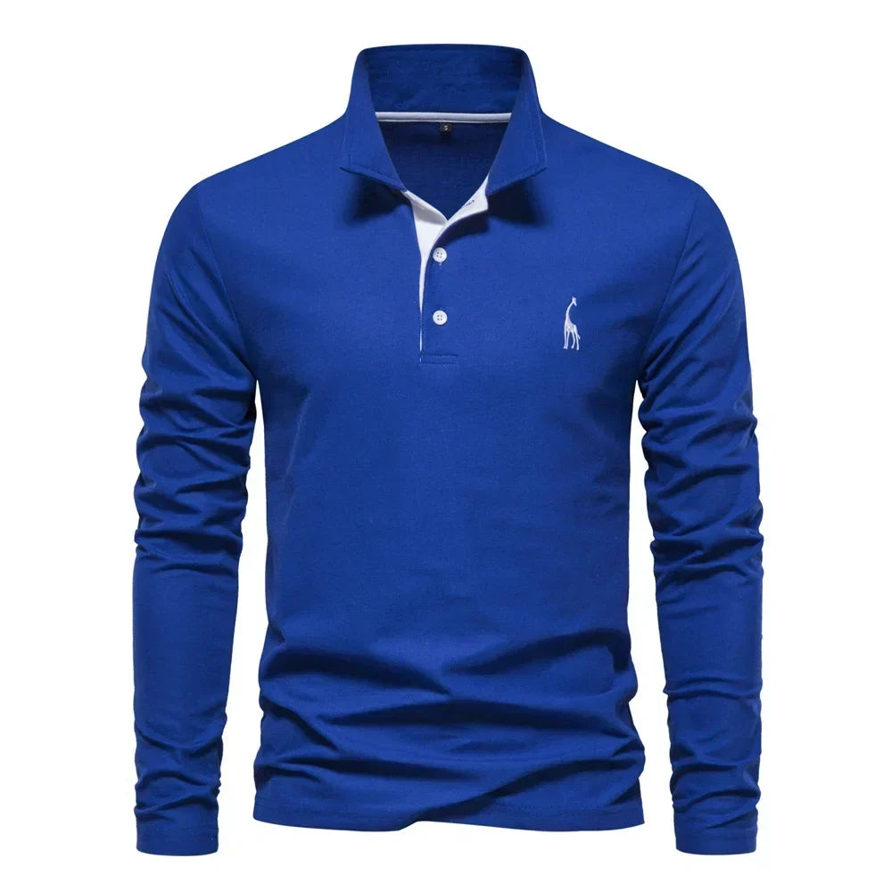 Kaspar | Das Langarm-Poloshirt für den Alltag
