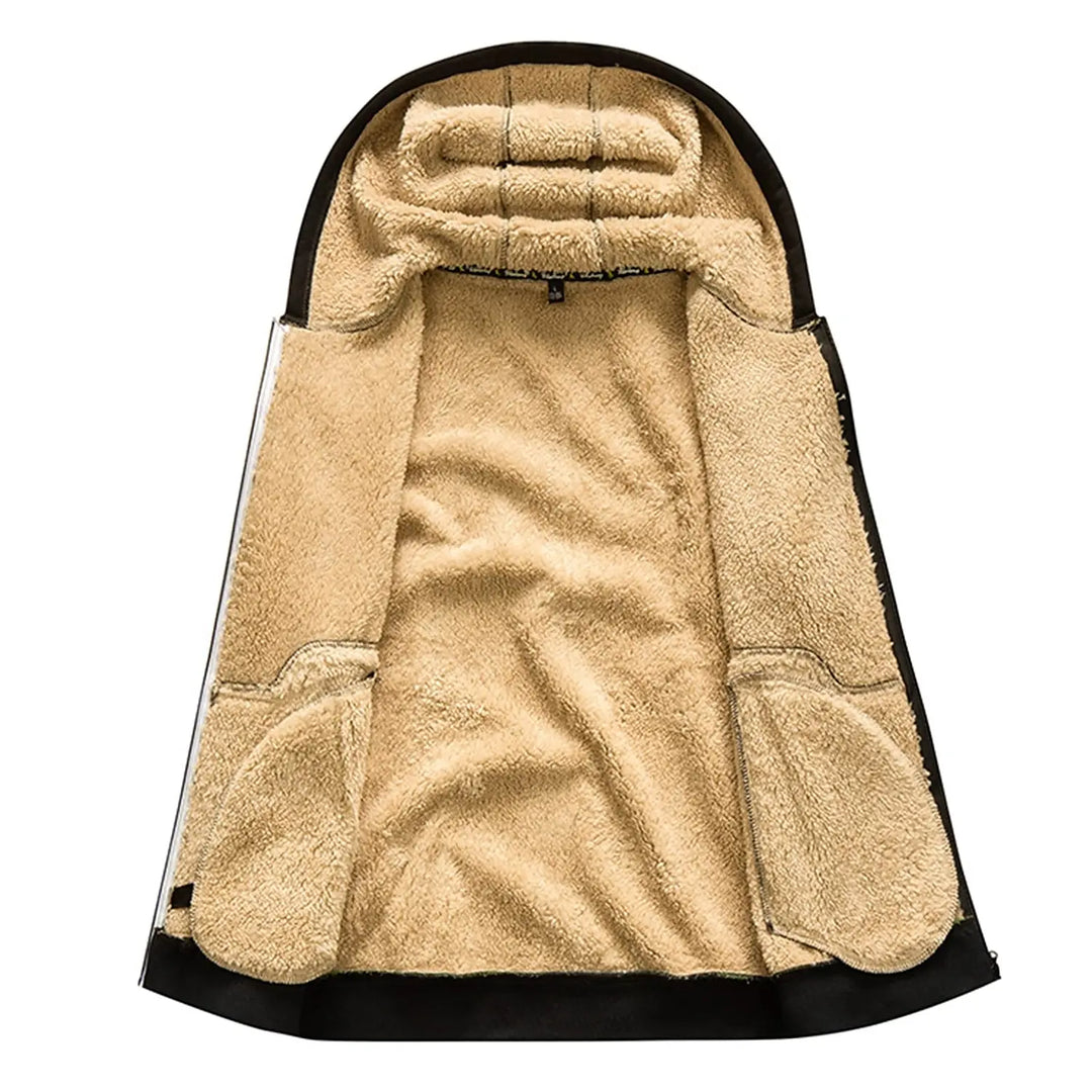 Damien | Cozy Herren Winter Outdoor Jacke mit Kapuze