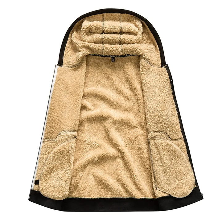Damien | Cozy Herren Winter Outdoor Jacke mit Kapuze