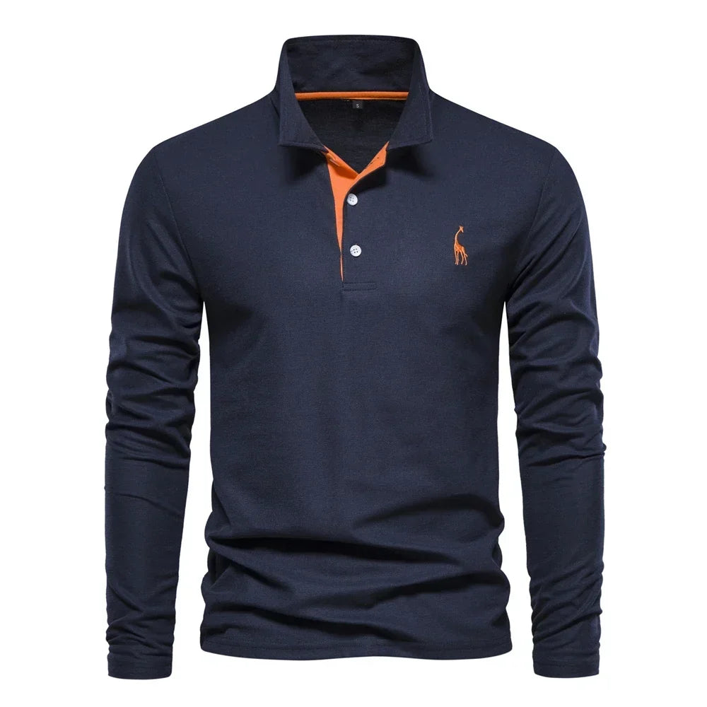 Kaspar | Das Langarm-Poloshirt für den Alltag