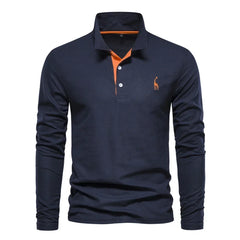 Kaspar | Das Langarm-Poloshirt für den Alltag