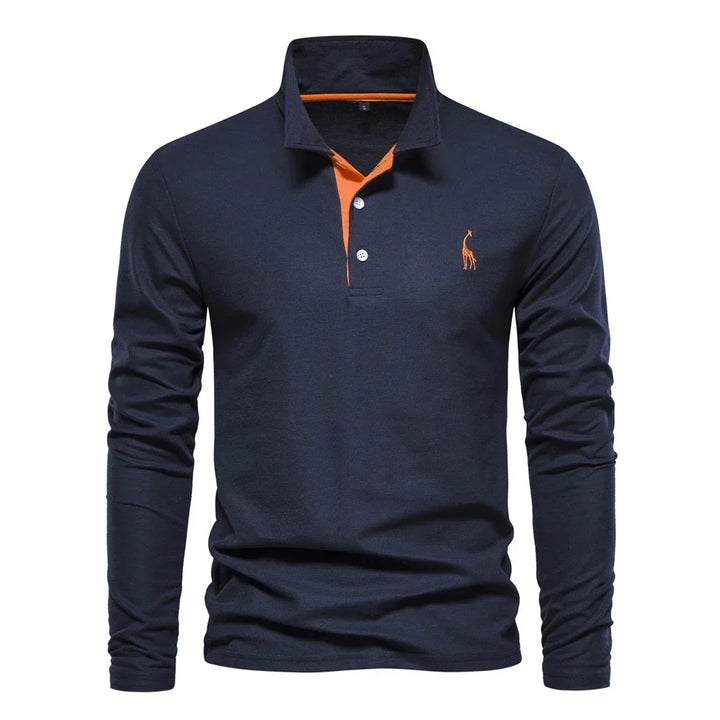Kaspar | Das Langarm-Poloshirt für den Alltag
