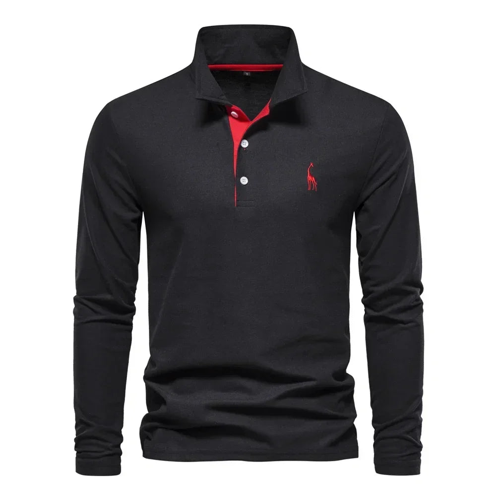 Kaspar | Das Langarm-Poloshirt für den Alltag