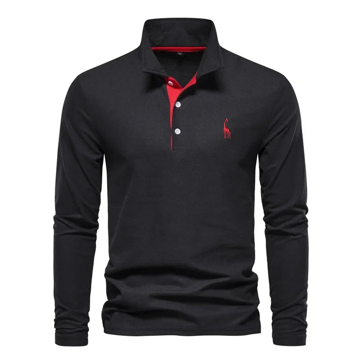 Kaspar | Das Langarm-Poloshirt für den Alltag