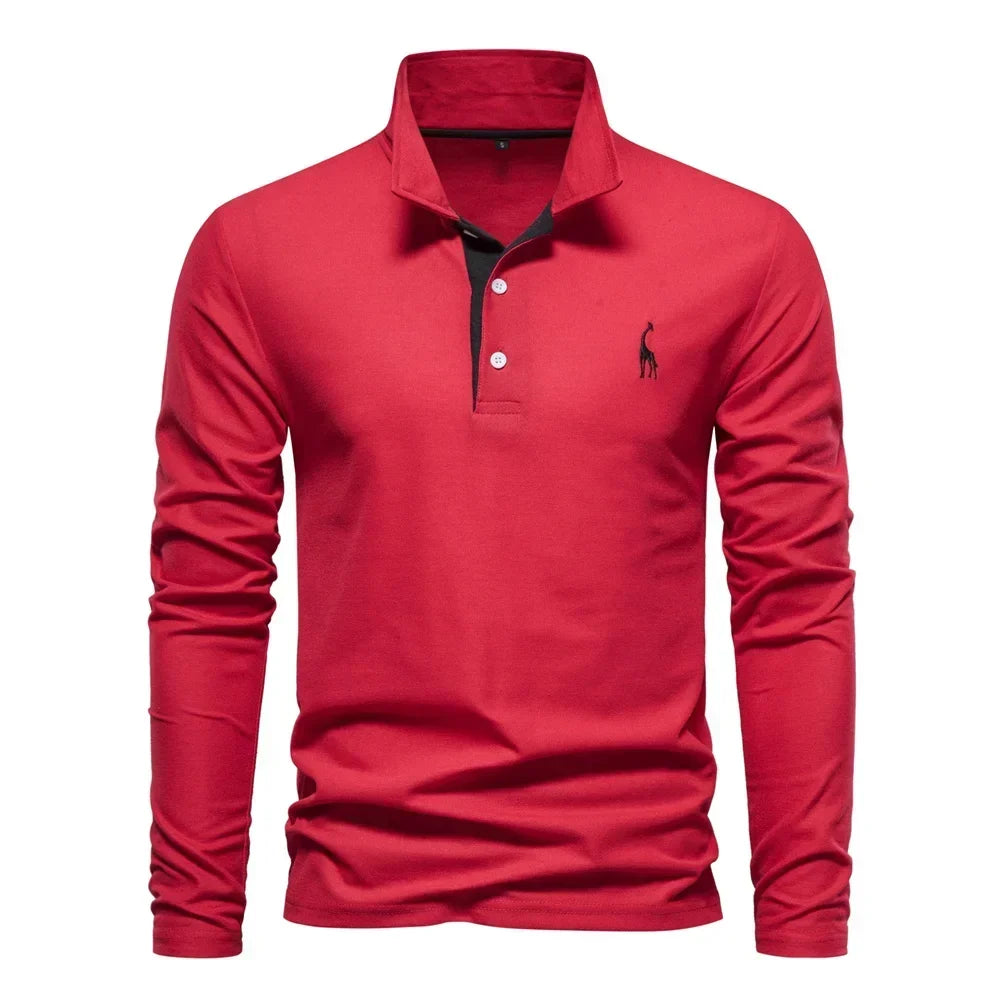 Kaspar | Das Langarm-Poloshirt für den Alltag