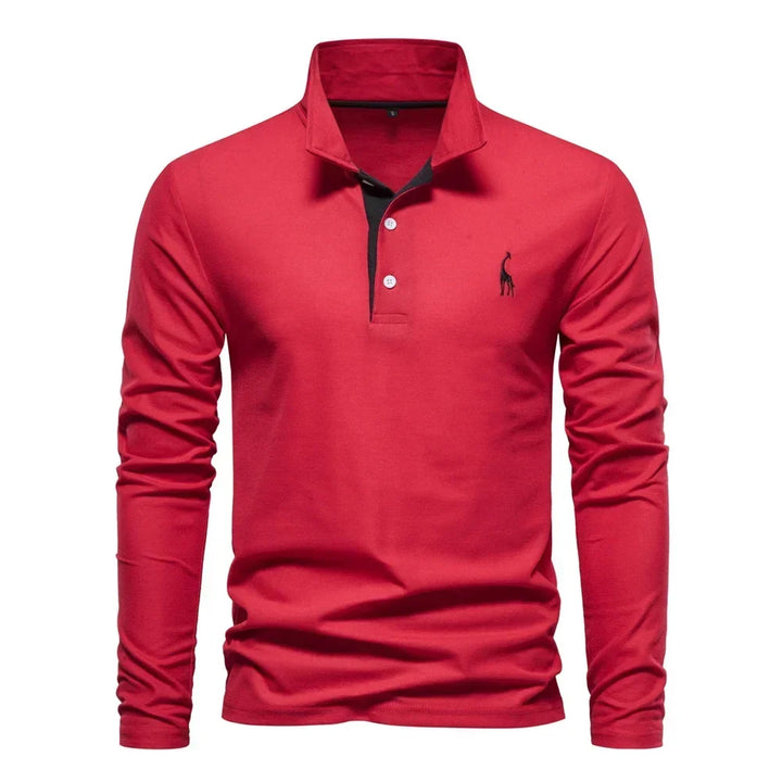 Kaspar | Das Langarm-Poloshirt für den Alltag
