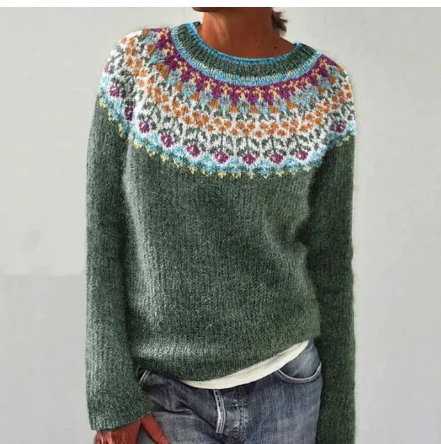 Elsa | Gemütlicher gestreifter Pullover