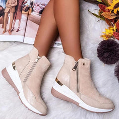 Stiefelette mit Reißverschluss