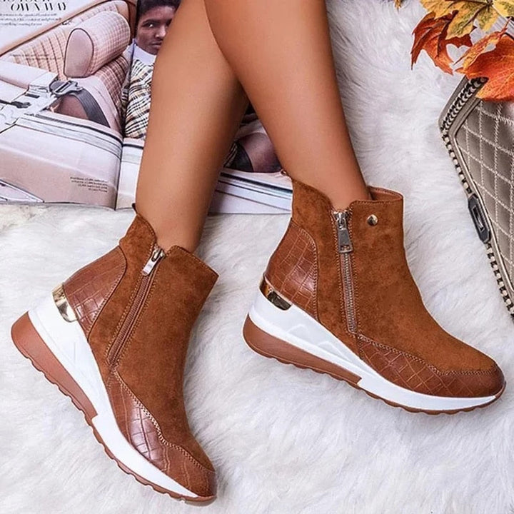 Stiefelette mit Reißverschluss
