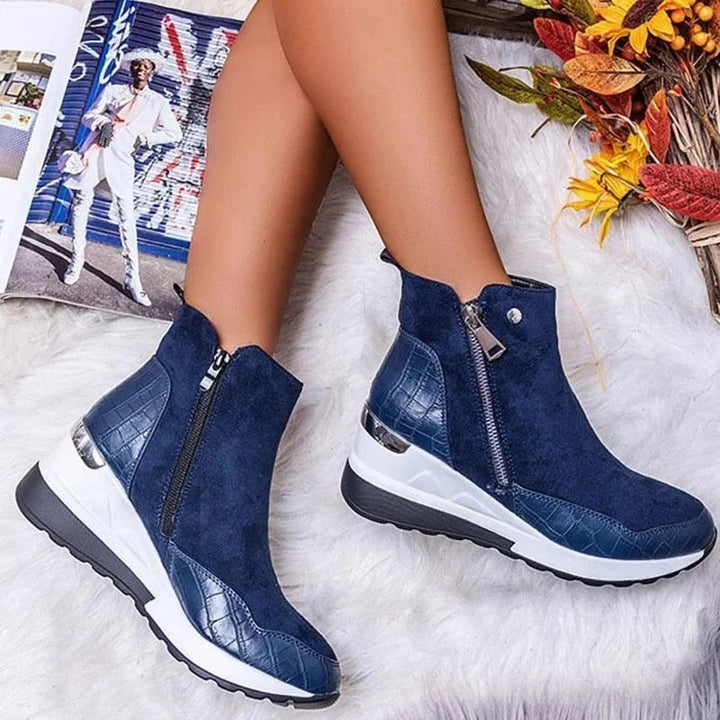 Stiefelette mit Reißverschluss