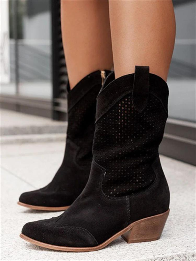 Stilvolle niedrige Stiefel | Bequeme, schicke Schuhe
