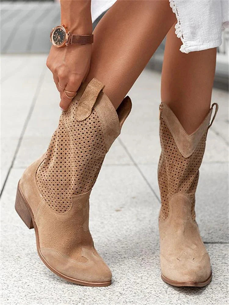 Stilvolle niedrige Stiefel | Bequeme, schicke Schuhe