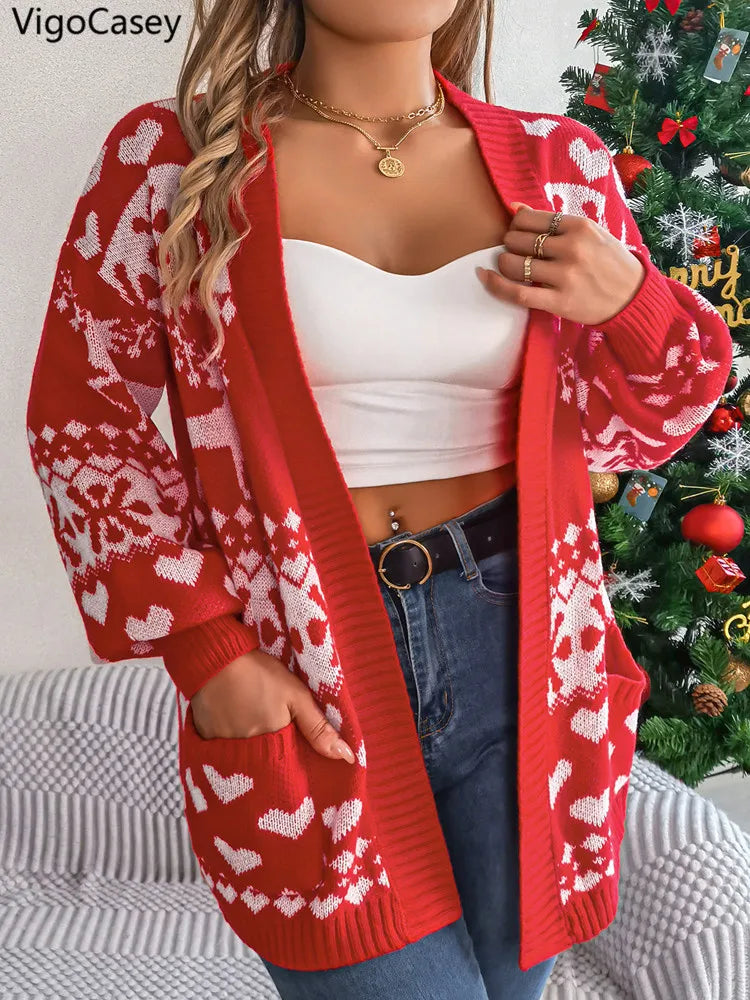 Wynter | Festlicher Weihnachtscardigan