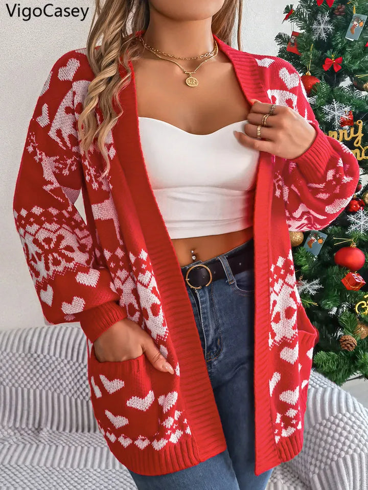 Wynter | Festlicher Weihnachtscardigan