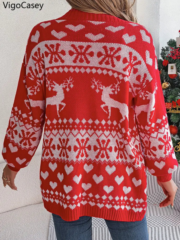 Wynter | Festlicher Weihnachtscardigan