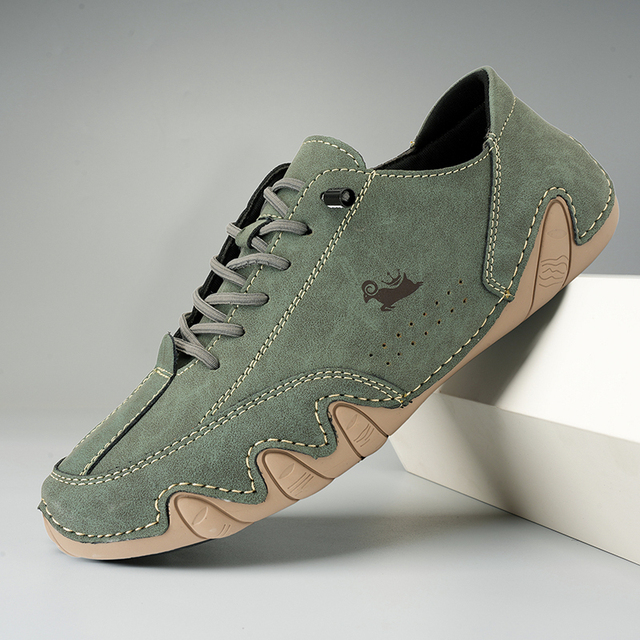 Alex | Ultraflex Barfuß - Lederschuhe (Unisex)