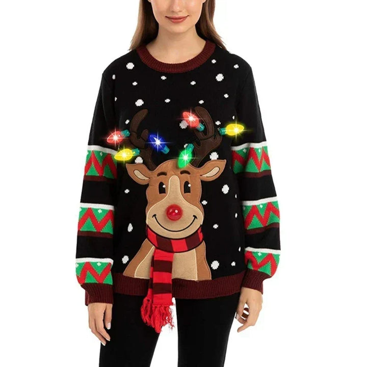 Holly | Leuchtender Weihnachts-Pullover