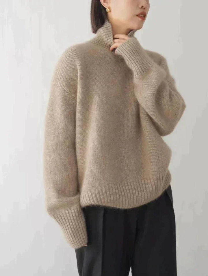 Colette Grace | Entspannter Rollkragenpullover