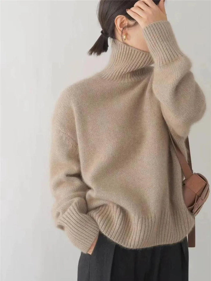 Colette Grace | Entspannter Rollkragenpullover