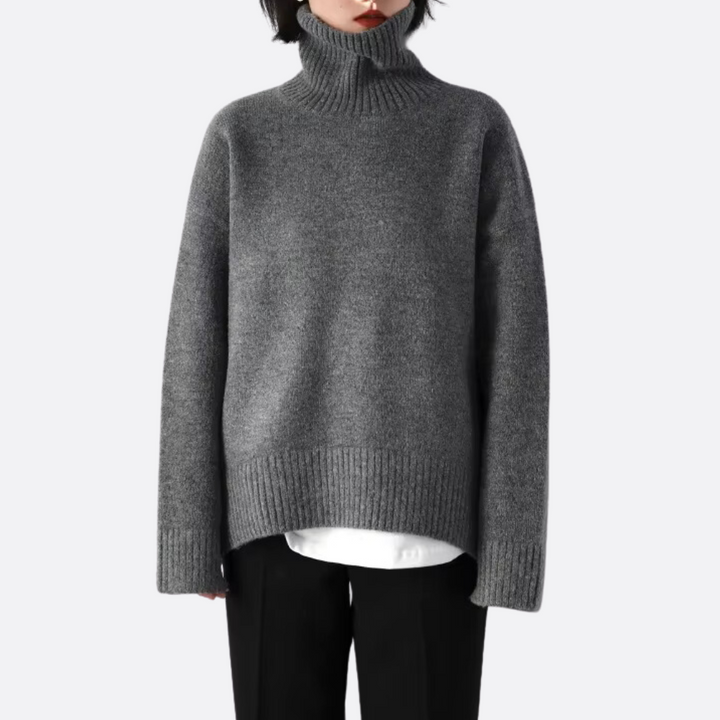 Elowen | Lässiger Rollkragenpullover