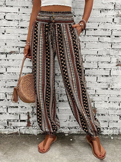 Amelie | High-Waist Hose – Boho-Chic für Deine Garderobe