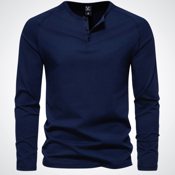 Noah | Modernes Herren-Henley-Shirt für Lässigen Stil