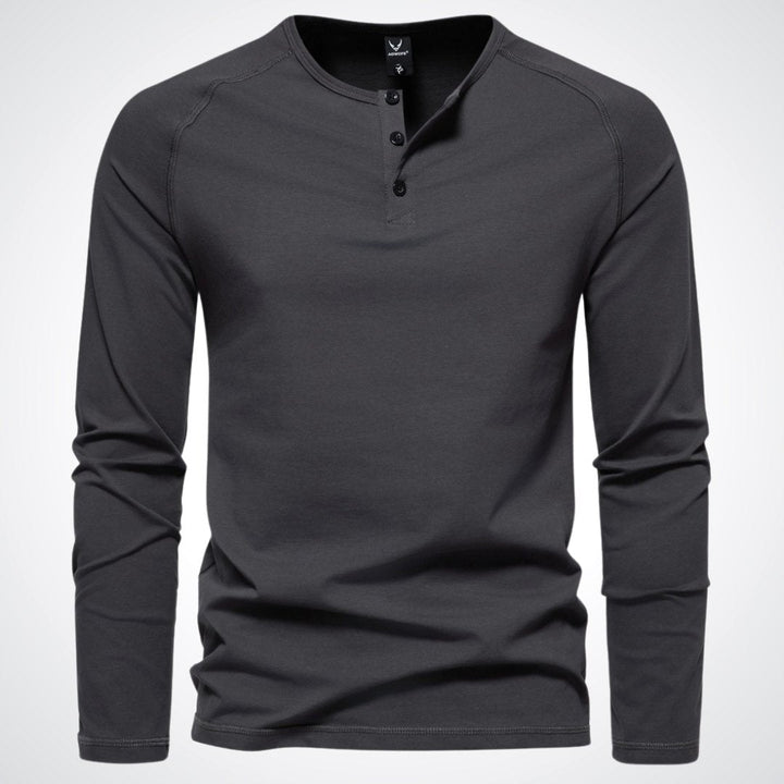 Noah | Modernes Herren-Henley-Shirt für Lässigen Stil