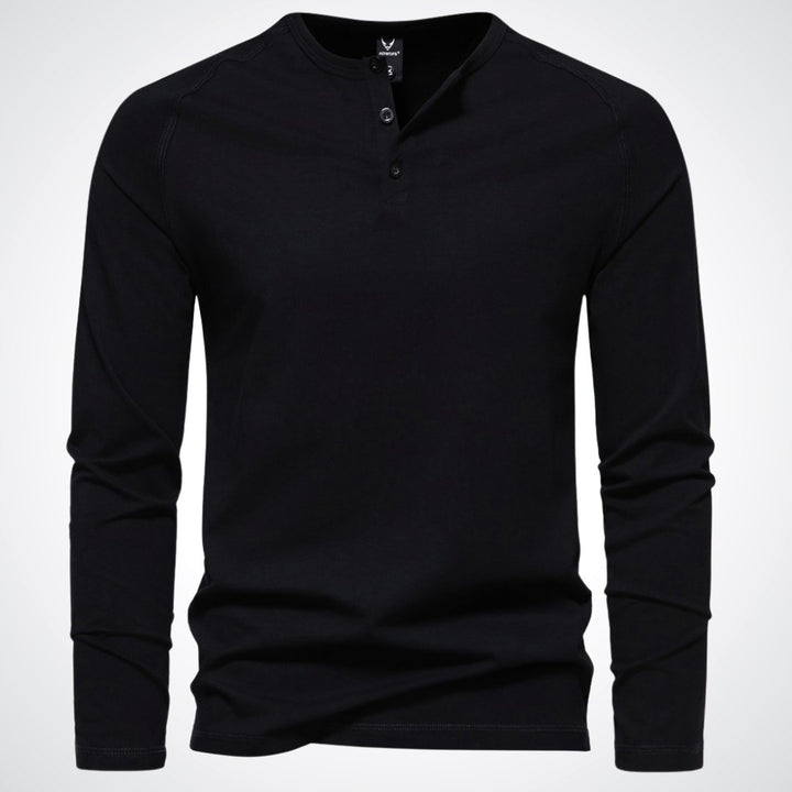 Noah | Modernes Herren-Henley-Shirt für Lässigen Stil