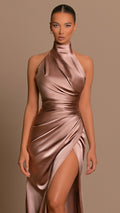 Alessia™ – Seidenkleid mit Schlitz