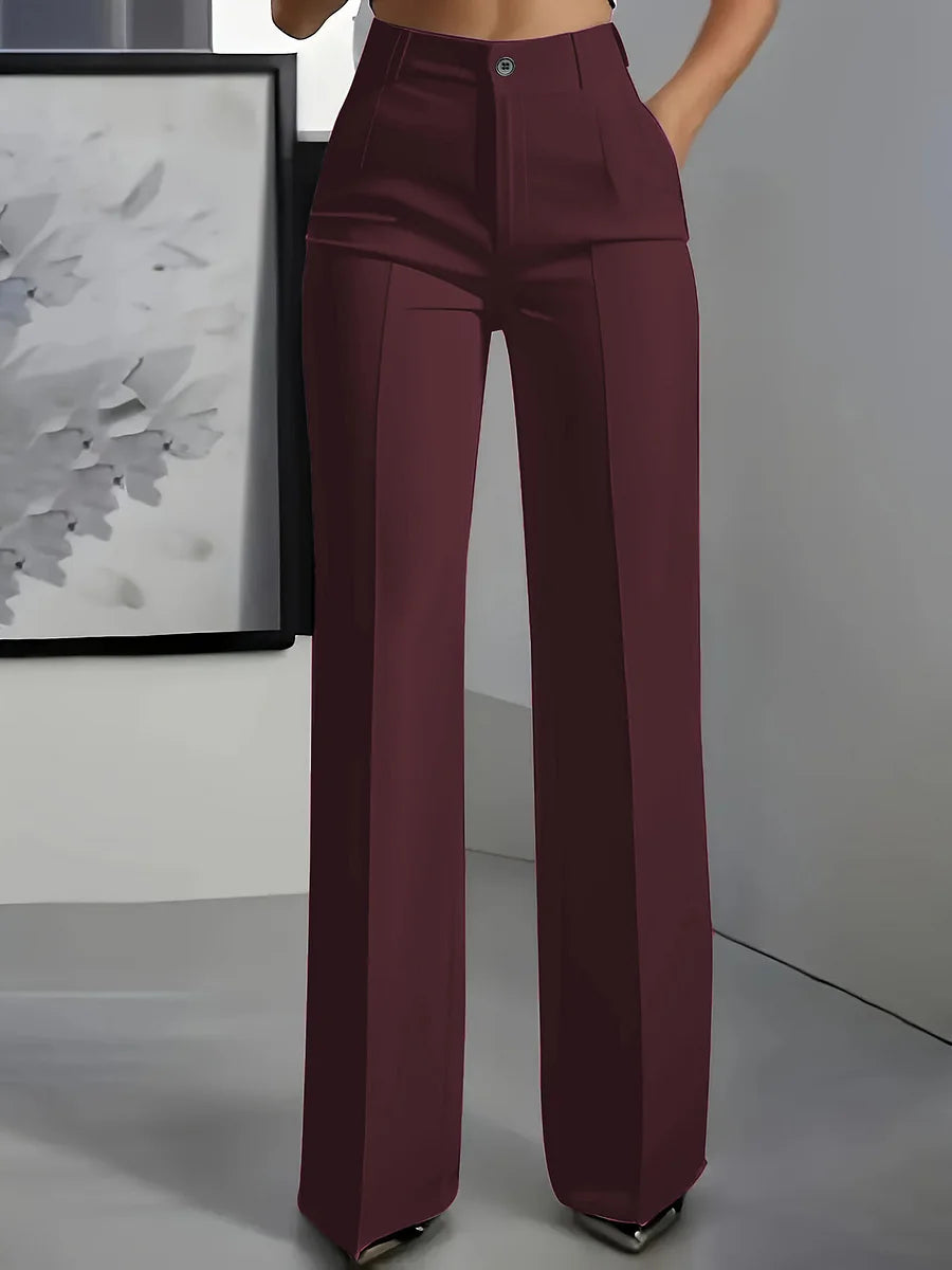 Hodit – Stilvolle Stretchhose mit Hoher Taille