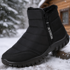 Emil | Bequeme Winterstiefel mit Reißverschluss und Wasserdichtem Fell