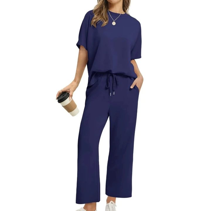Elvina™ | Lockeres Zweiteiliges Set aus Top & Hose