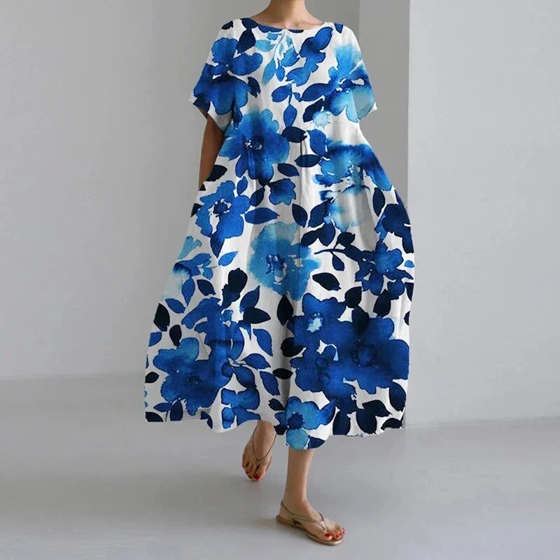 Claire™ – Bohemian Kleid mit Blumenprint
