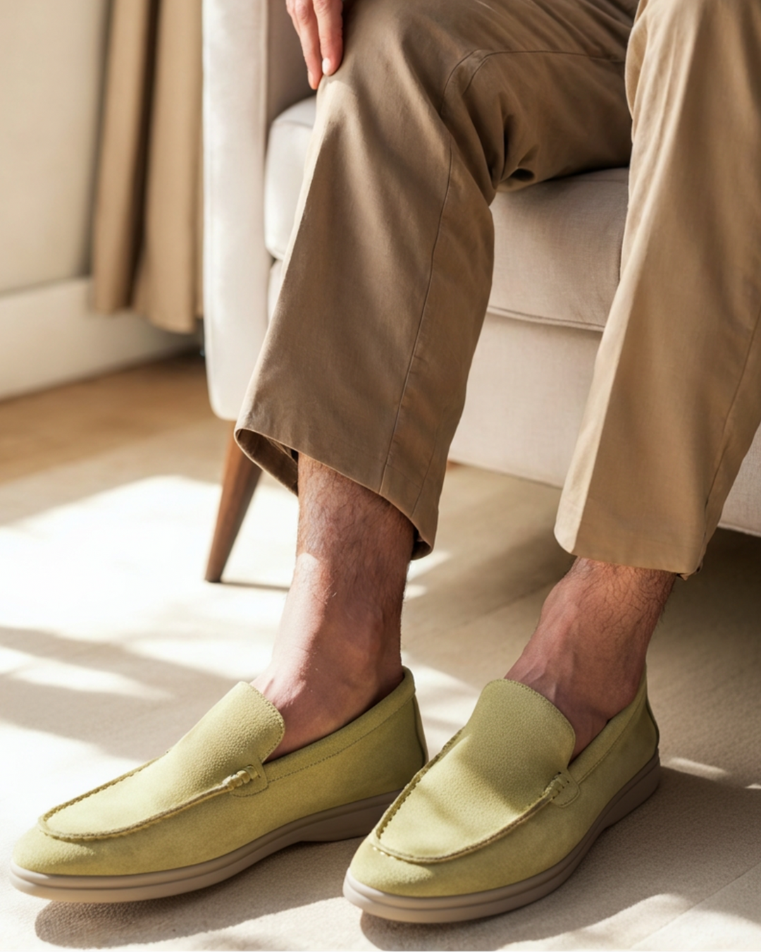 Weber - Premium Wildleder Slipper
