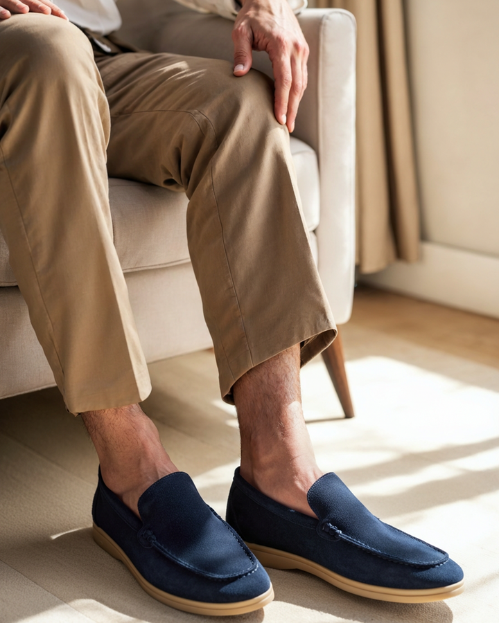 Weber - Premium Wildleder Slipper