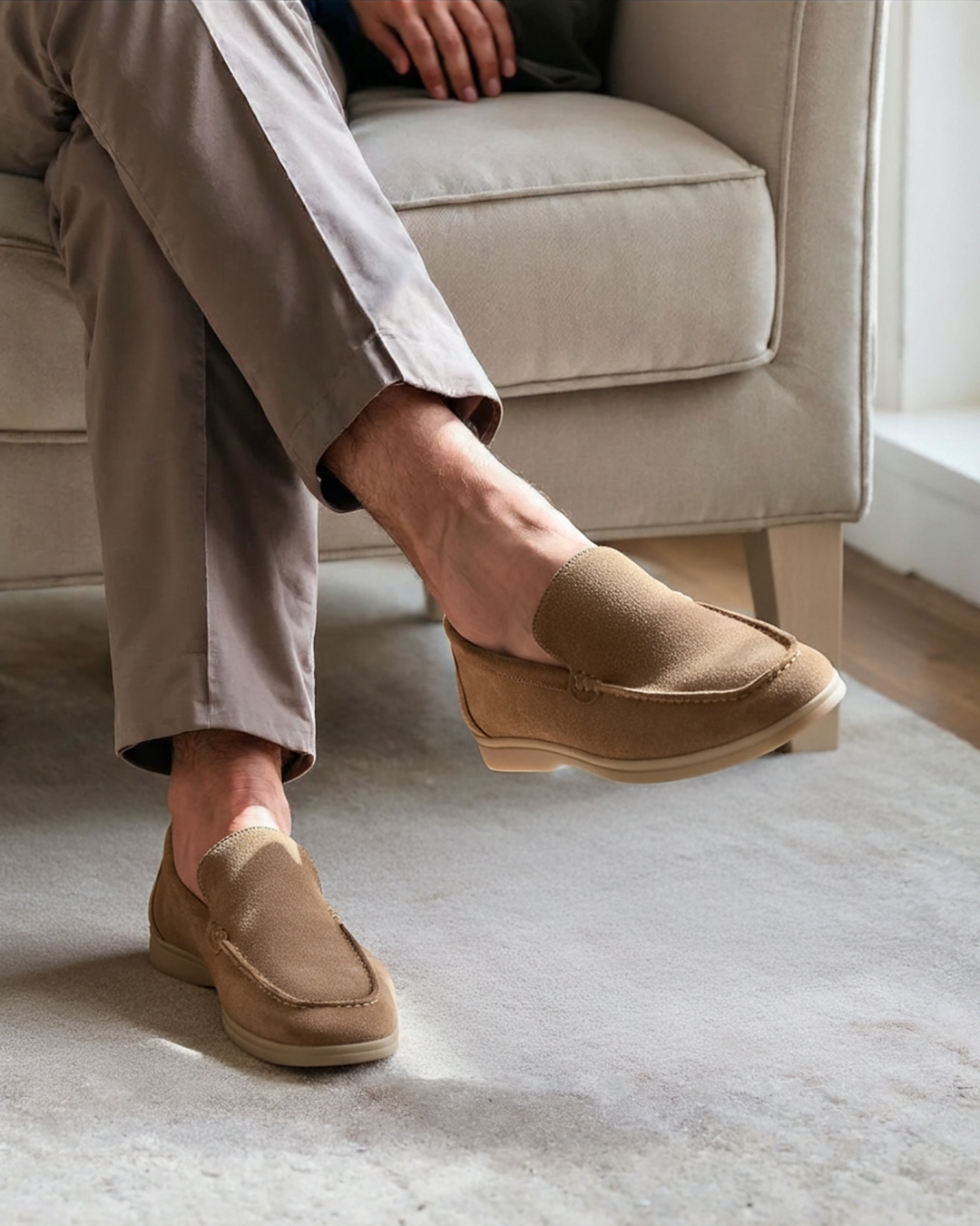 Weber - Premium Wildleder Slipper