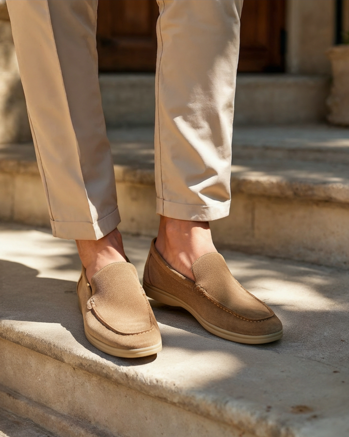 Weber - Premium Wildleder Slipper