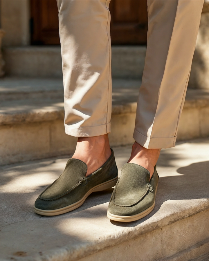 Weber - Premium Wildleder Slipper