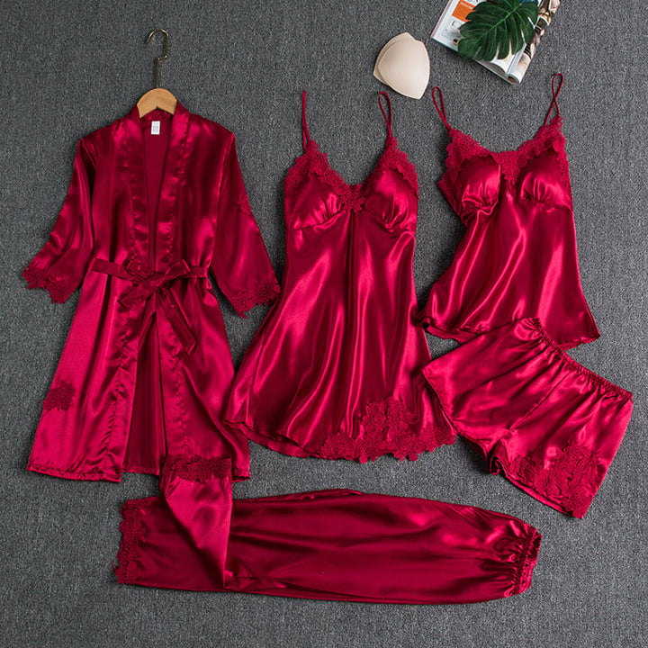 Dana – Elegantes Satin-Nachtwäsche-Set